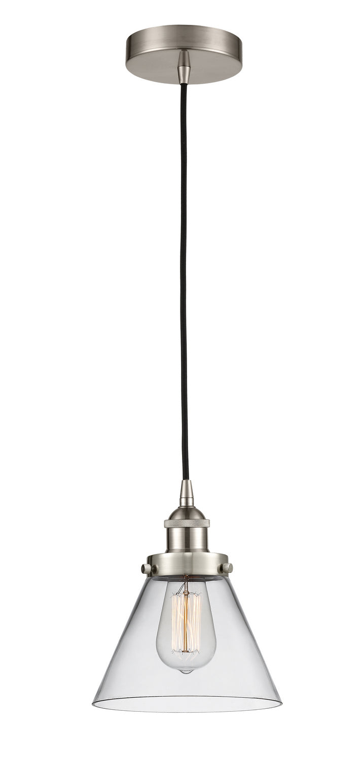 Innovations 616-1PH-SN-G42 One Light Mini Pendant, Brushed Satin Nickel