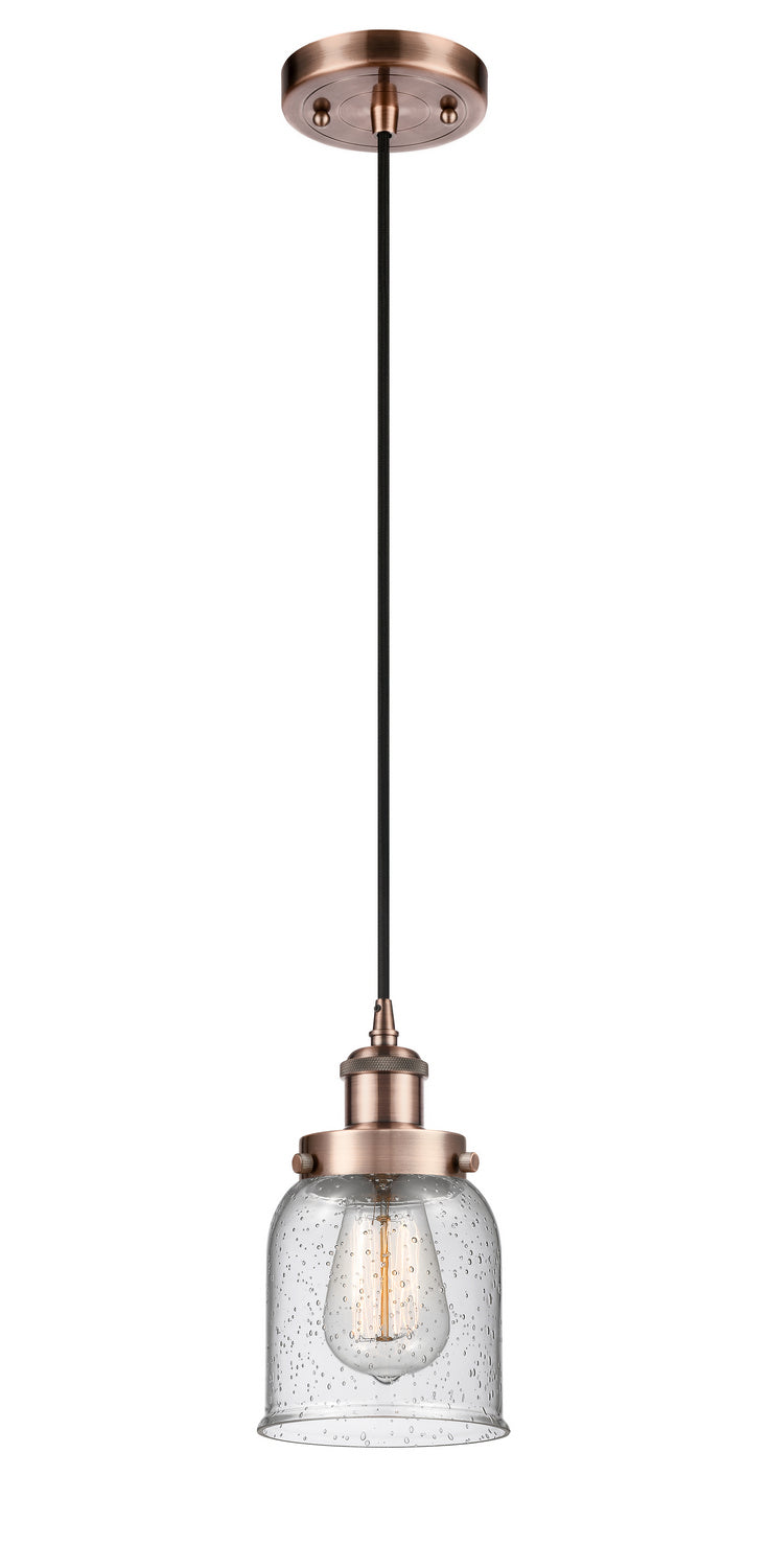 Innovations 916-1P-AC-G54 One Light Mini Pendant, Antique Copper