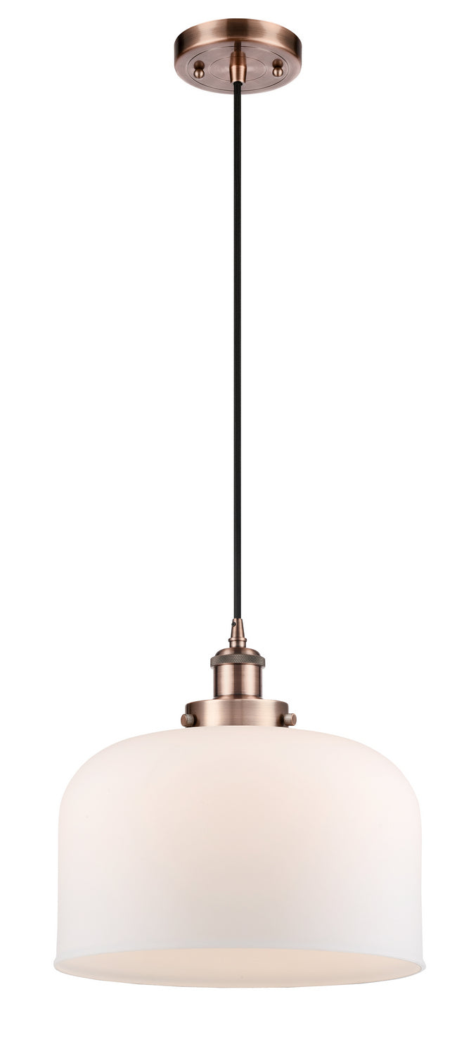 Innovations 916-1P-AC-G71-L-LED LED Mini Pendant, Antique Copper