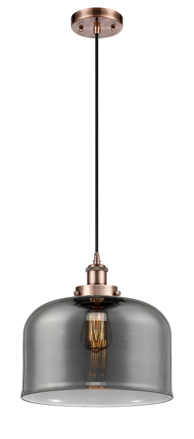 Innovations 916-1P-AC-G73-L One Light Mini Pendant, Antique Copper