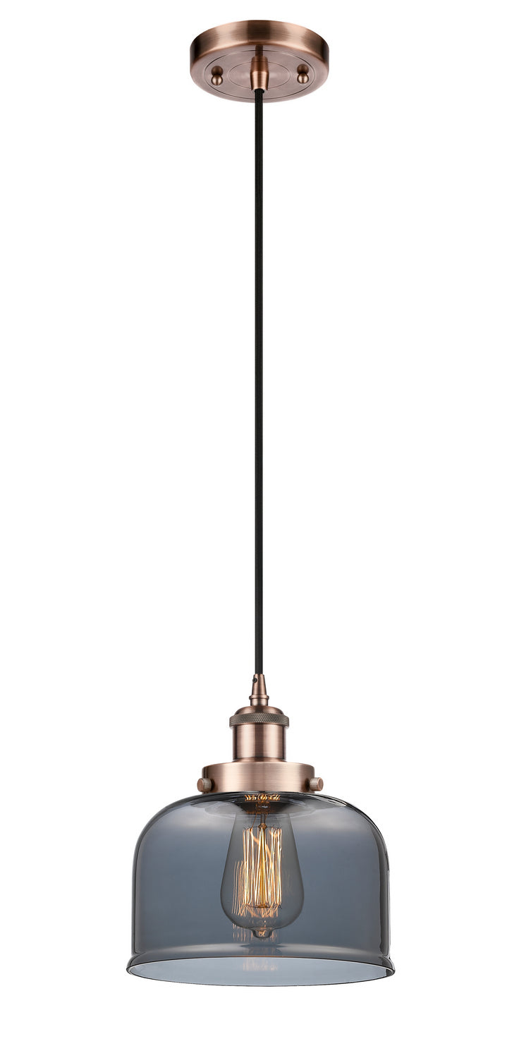 Innovations 916-1P-AC-G73-LED LED Mini Pendant, Antique Copper