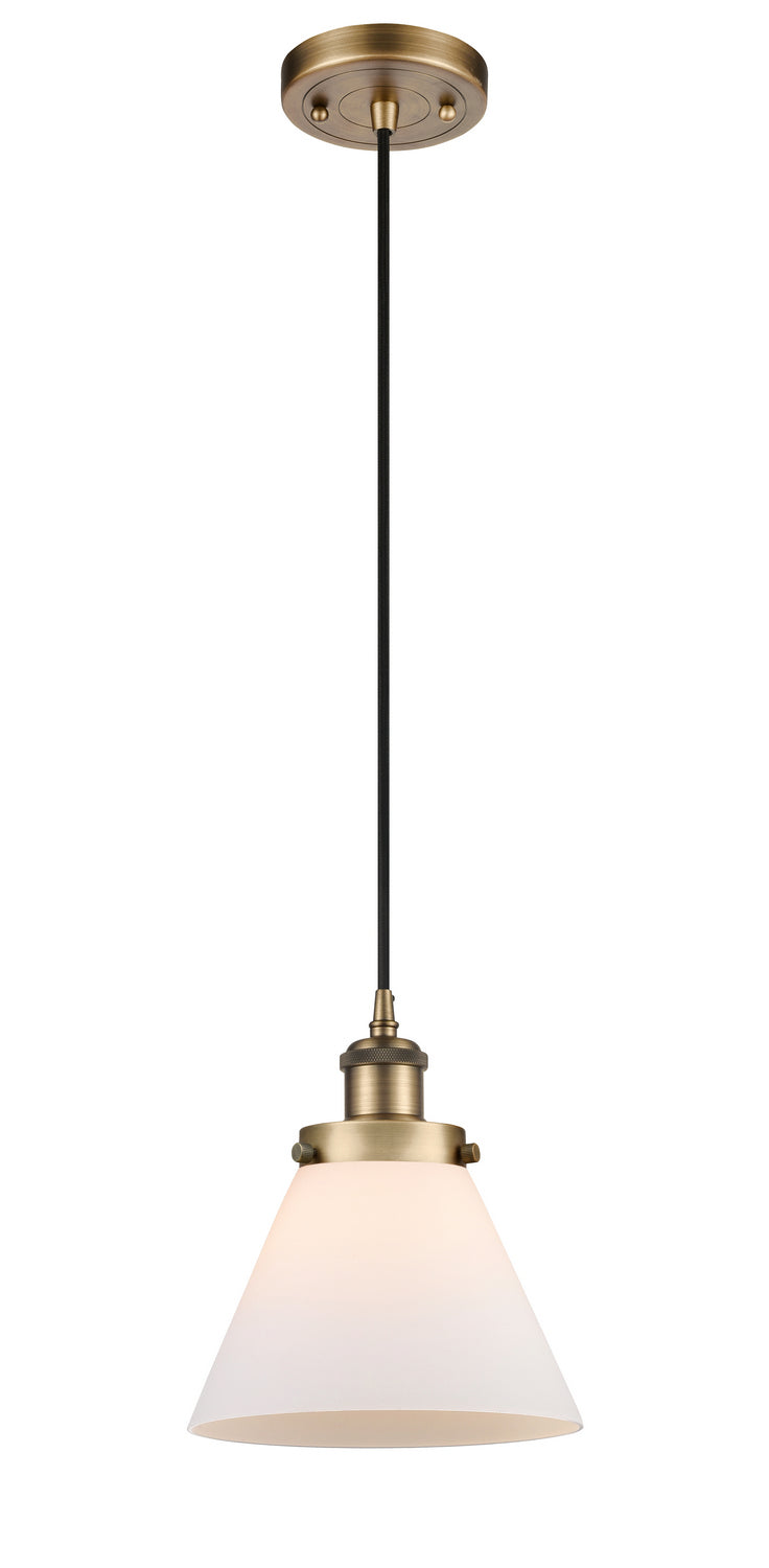Innovations 916-1P-BB-G41 One Light Mini Pendant, Brushed Brass