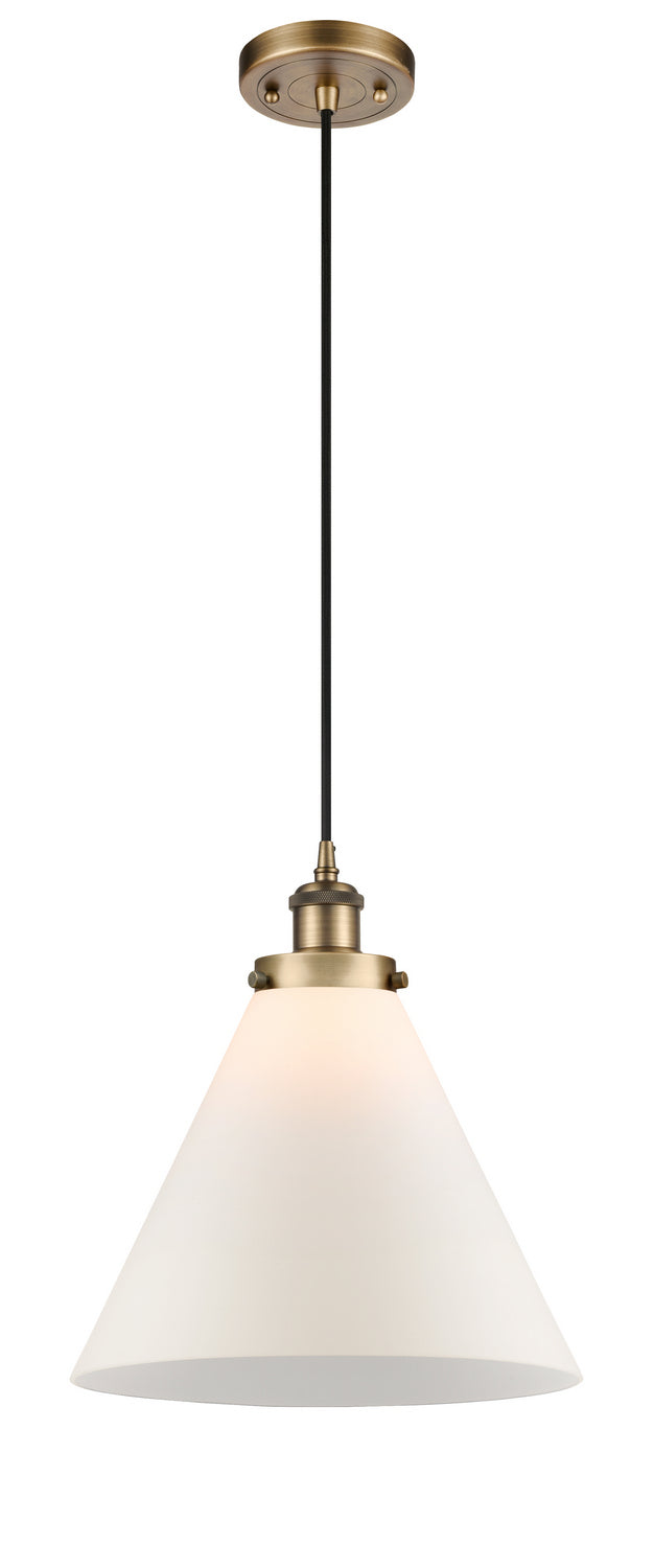 Innovations 916-1P-BB-G41-L-LED LED Mini Pendant, Brushed Brass