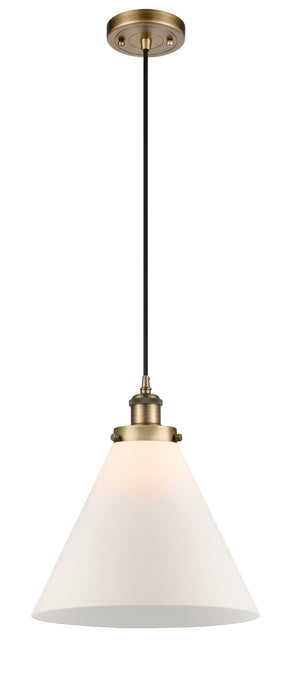 Innovations 916-1P-BB-G41-L-LED LED Mini Pendant, Brushed Brass