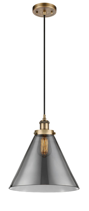 Innovations 916-1P-BB-G43-L One Light Mini Pendant, Brushed Brass