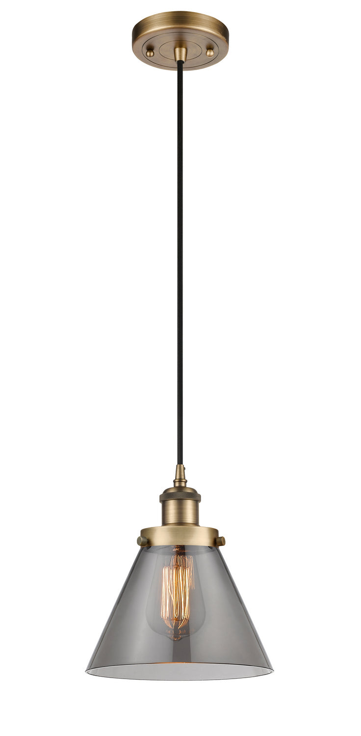 Innovations 916-1P-BB-G43-LED LED Mini Pendant, Brushed Brass