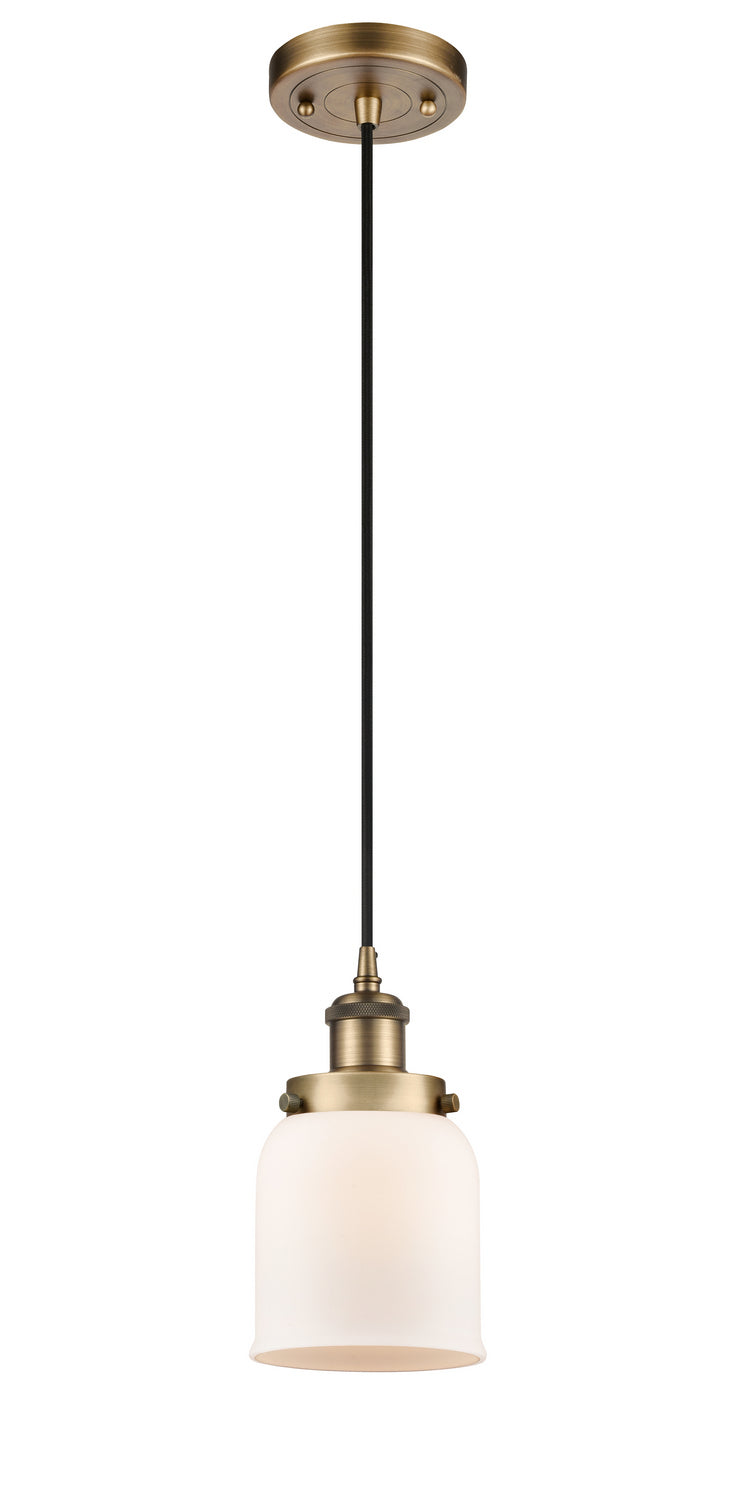Innovations 916-1P-BB-G51-LED LED Mini Pendant, Brushed Brass