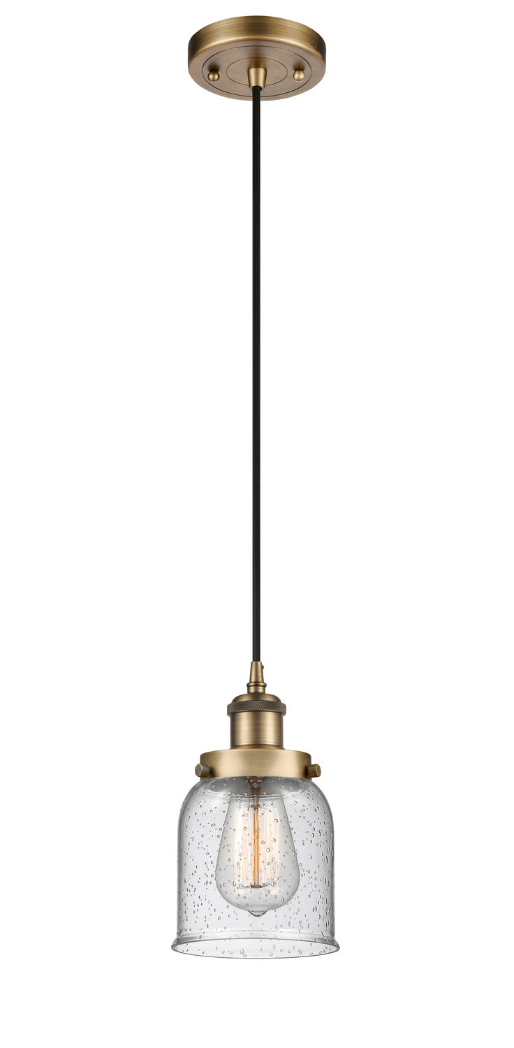 Innovations 916-1P-BB-G54 One Light Mini Pendant, Brushed Brass