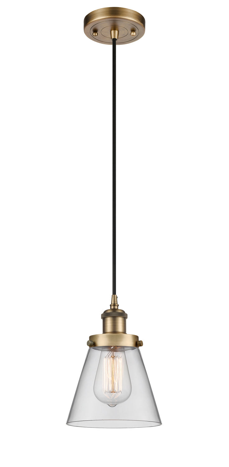 Innovations 916-1P-BB-G62-LED LED Mini Pendant, Brushed Brass