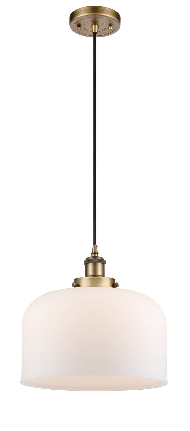 Innovations 916-1P-BB-G71-L-LED LED Mini Pendant, Brushed Brass