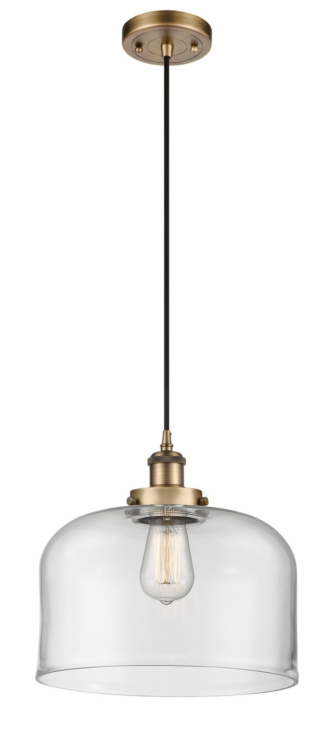 Innovations 916-1P-BB-G72-L One Light Mini Pendant, Brushed Brass