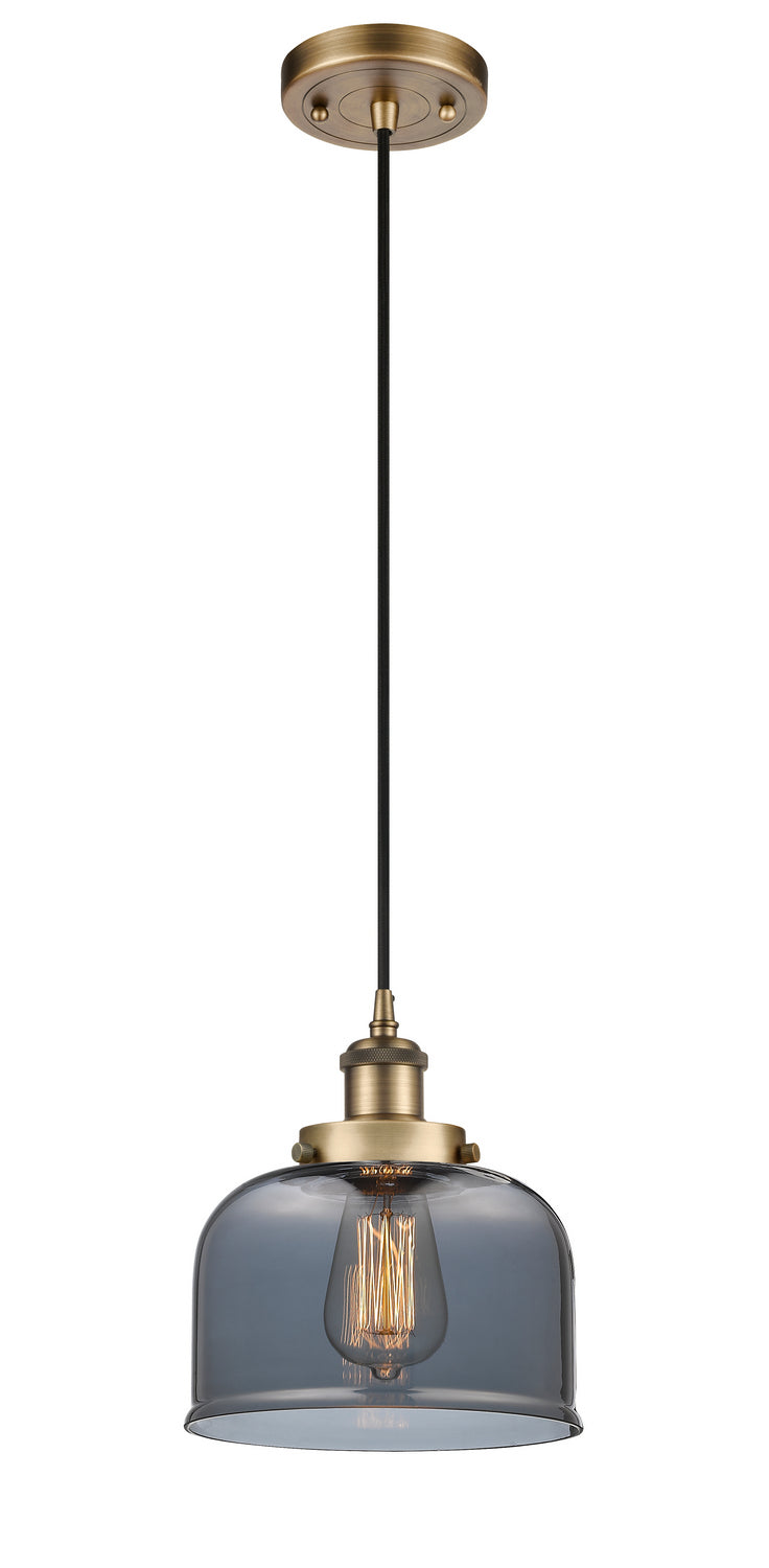 Innovations 916-1P-BB-G73 One Light Mini Pendant, Brushed Brass