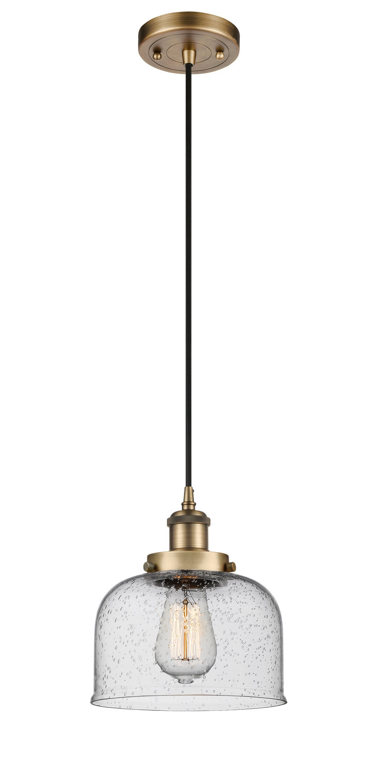 Innovations 916-1P-BB-G74-LED LED Mini Pendant, Brushed Brass