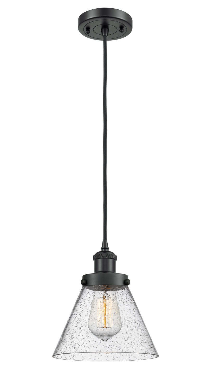 Innovations 916-1P-BK-G44-LED LED Mini Pendant, Matte Black