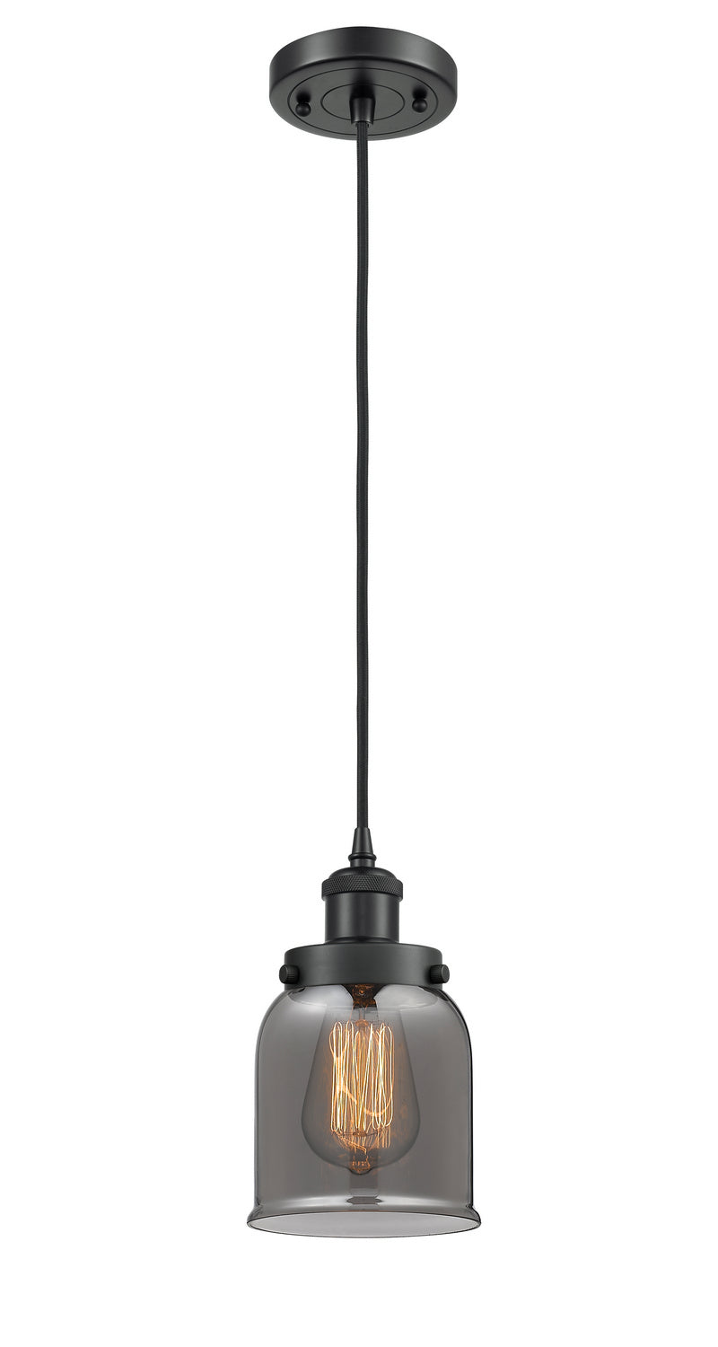 Innovations 916-1P-BK-G53 One Light Mini Pendant, Matte Black