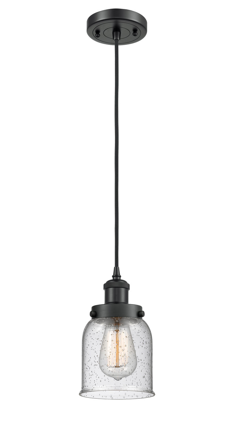 Innovations 916-1P-BK-G54 One Light Mini Pendant, Matte Black