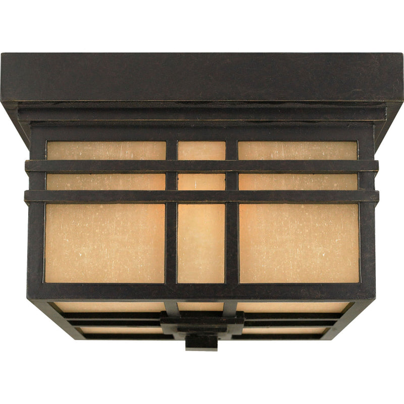 Quoizel HC1612IB Two Light Outdoor Flush Mount, Imperial Bronze