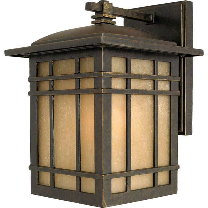 Quoizel HC8407IB One Light Outdoor Wall Lantern, Imperial Bronze