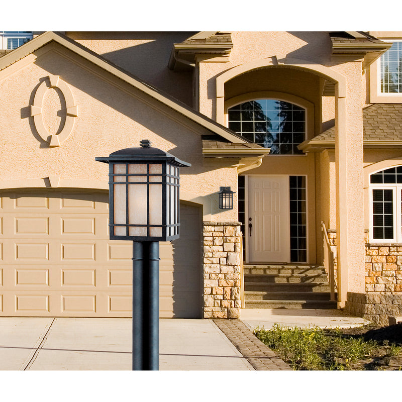 Quoizel HC8409IB One Light Outdoor Wall Lantern, Imperial Bronze