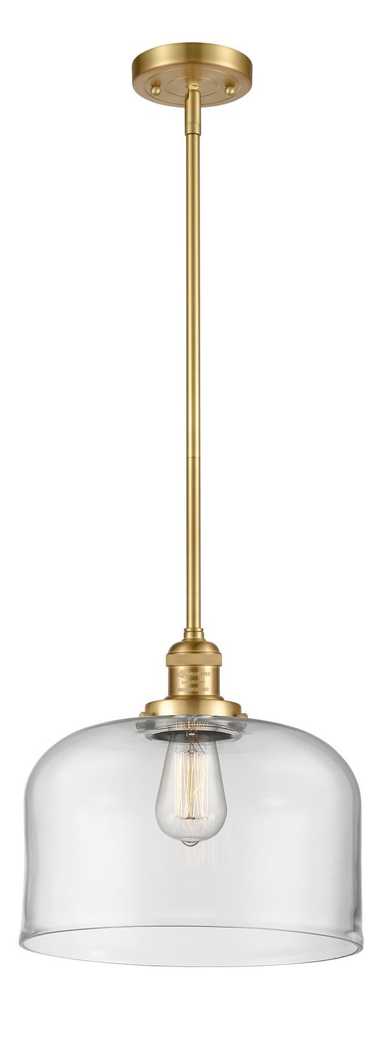 Innovations 201S-SG-G72-L One Light Mini Pendant, Satin Gold