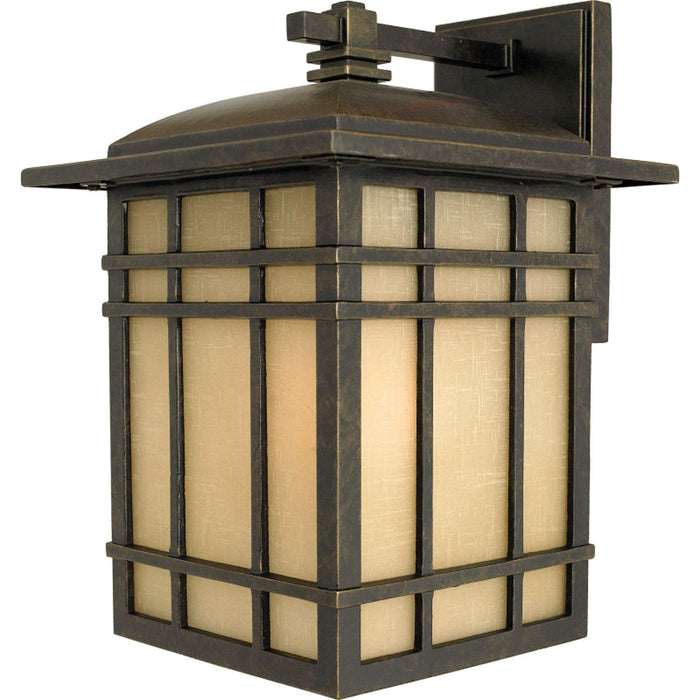 Quoizel HC8409IB One Light Outdoor Wall Lantern, Imperial Bronze