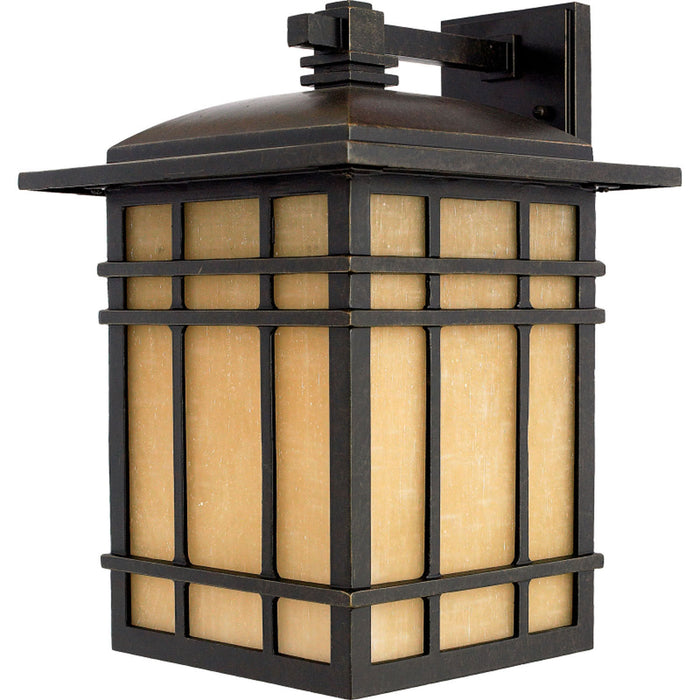 Quoizel HC8411IB One Light Outdoor Wall Lantern, Imperial Bronze