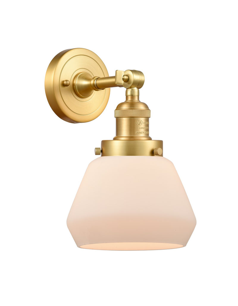 Innovations 203-SG-G171-LED LED Wall Sconce, Satin Gold