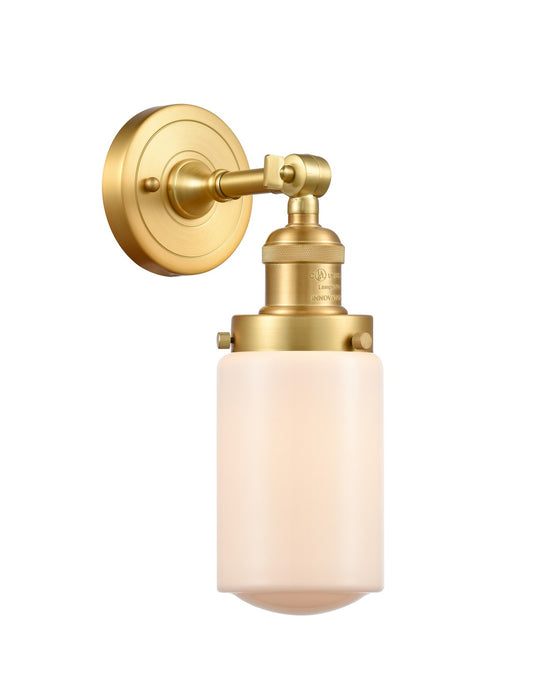 Innovations 203-SG-G311-LED LED Wall Sconce, Satin Gold