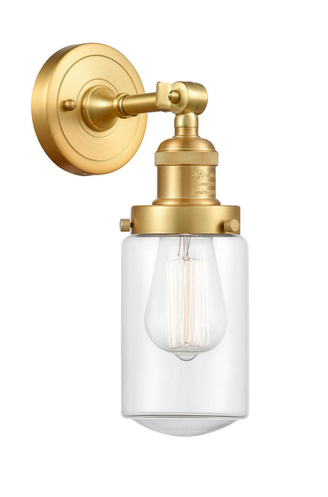 Innovations 203-SG-G312-LED LED Wall Sconce, Satin Gold