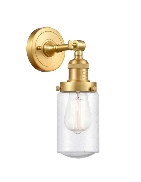 Innovations 203-SG-G314-LED LED Wall Sconce, Satin Gold