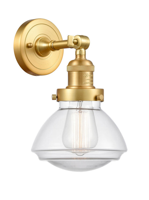 Innovations 203-SG-G322-LED LED Wall Sconce, Satin Gold