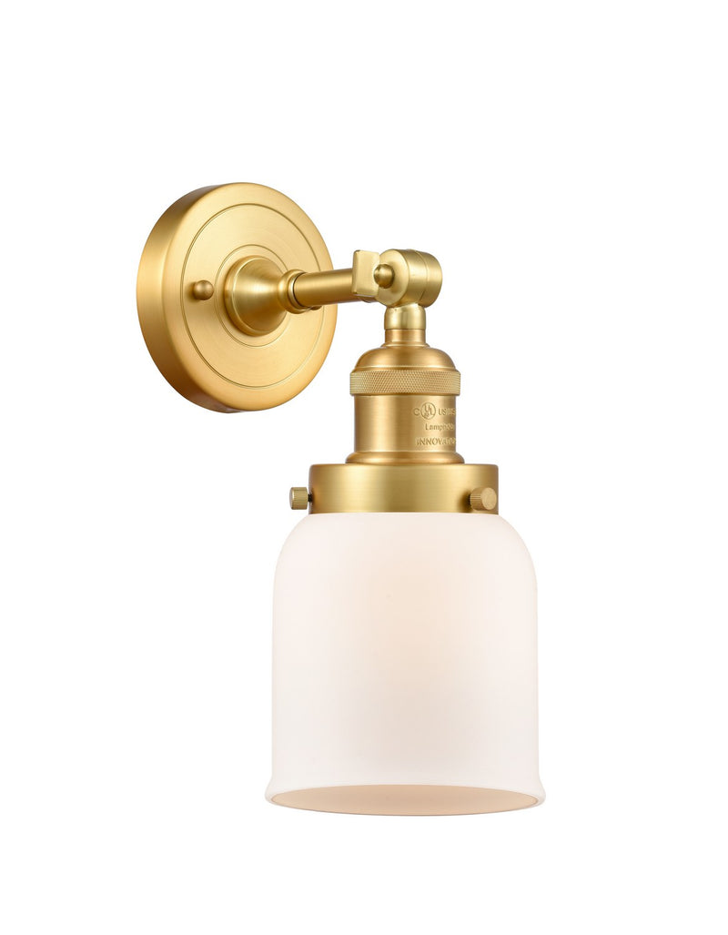 Innovations 203-SG-G51-LED LED Wall Sconce, Satin Gold
