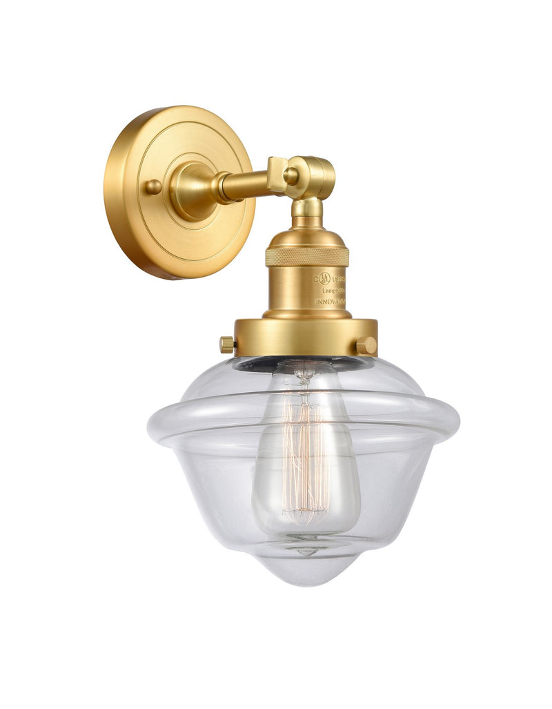 Innovations 203-SG-G532-LED LED Wall Sconce, Satin Gold