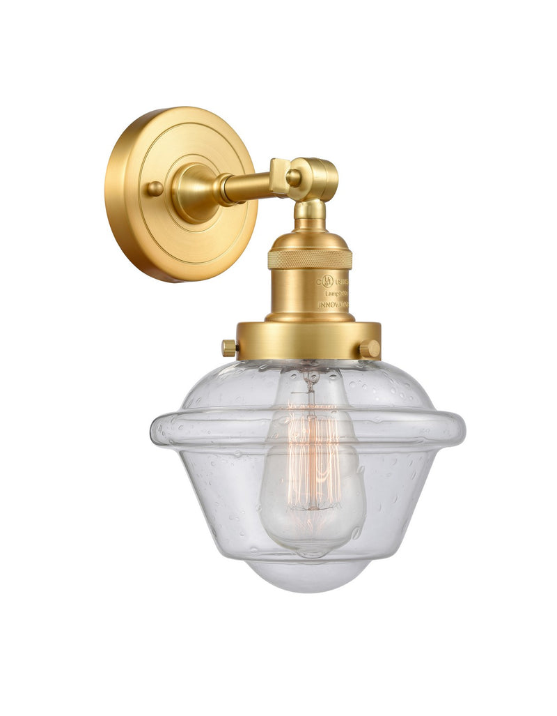 Innovations 203-SG-G534-LED LED Wall Sconce, Satin Gold