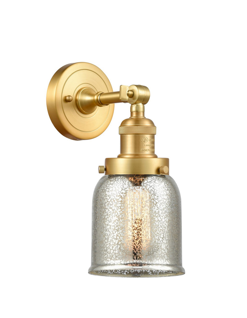 Innovations 203-SG-G58-LED LED Wall Sconce, Satin Gold