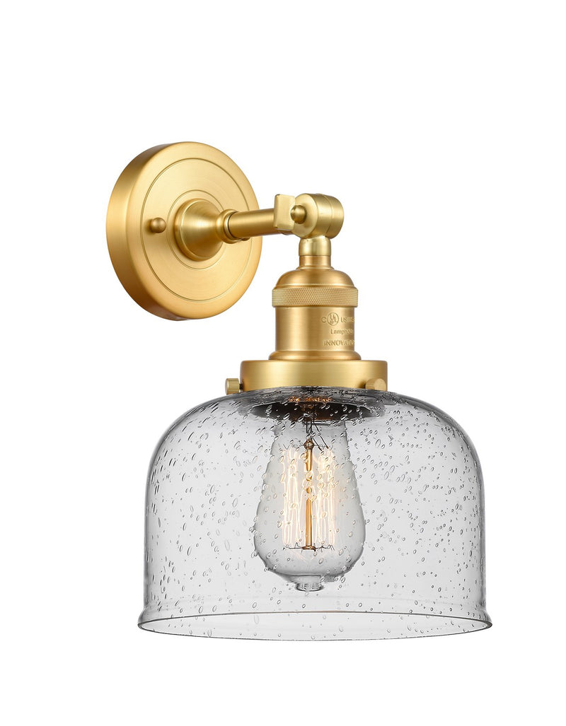 Innovations 203-SG-G74-LED LED Wall Sconce, Satin Gold