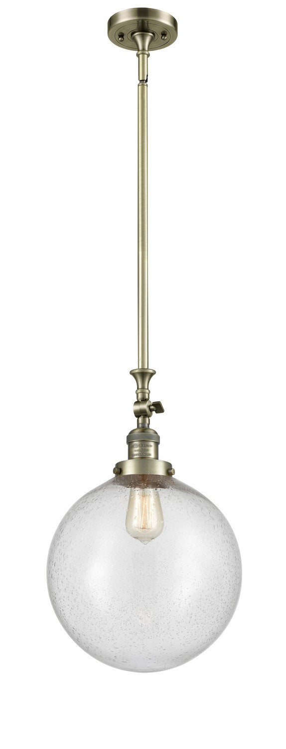 Innovations 206-AB-G204-12-LED LED Mini Pendant, Antique Brass