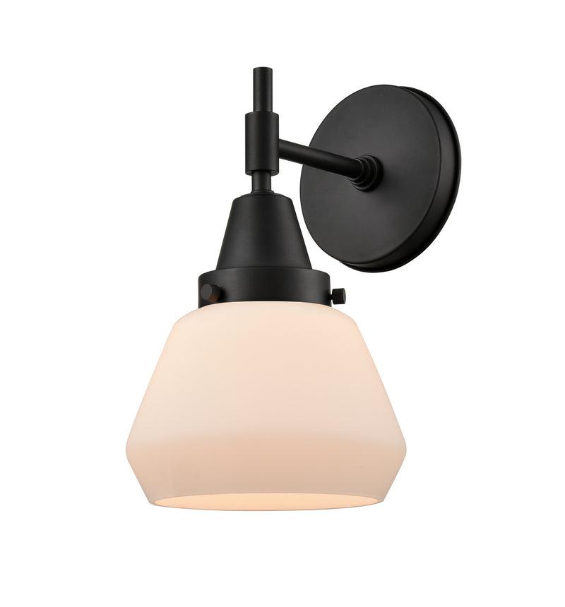 Innovations 447-1W-BK-G171-LED LED Wall Sconce, Matte Black