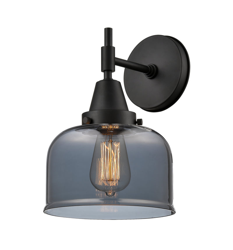 Innovations 447-1W-BK-G173-LED LED Wall Sconce, Matte Black