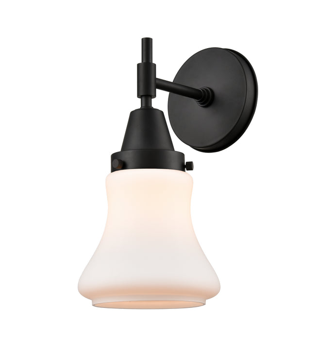 Innovations 447-1W-BK-G191-LED LED Wall Sconce, Matte Black
