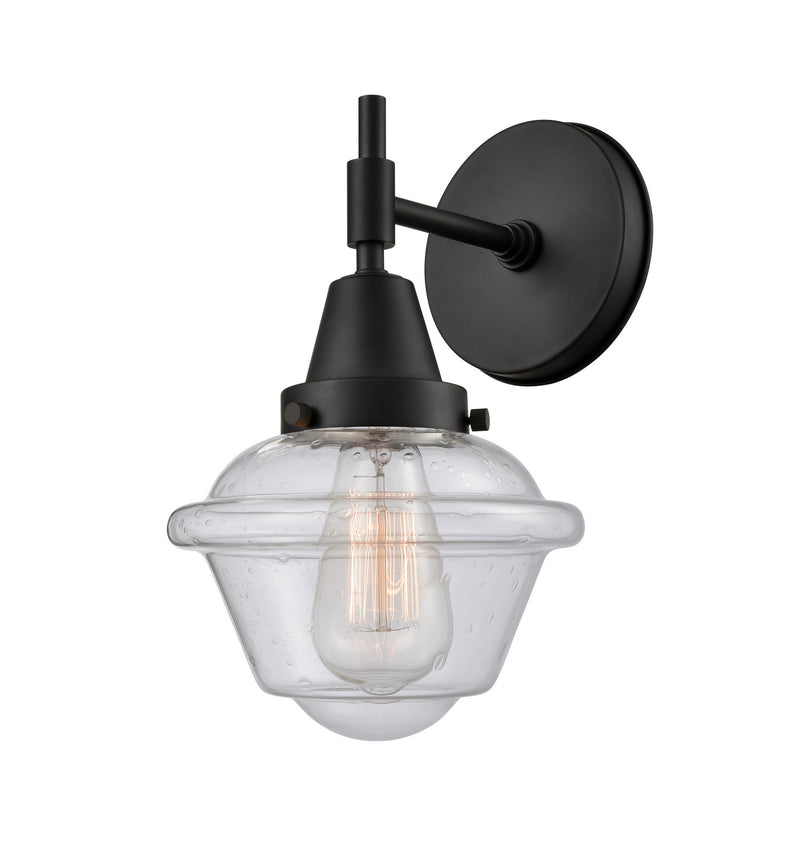 Innovations 447-1W-BK-G534-LED LED Wall Sconce, Matte Black