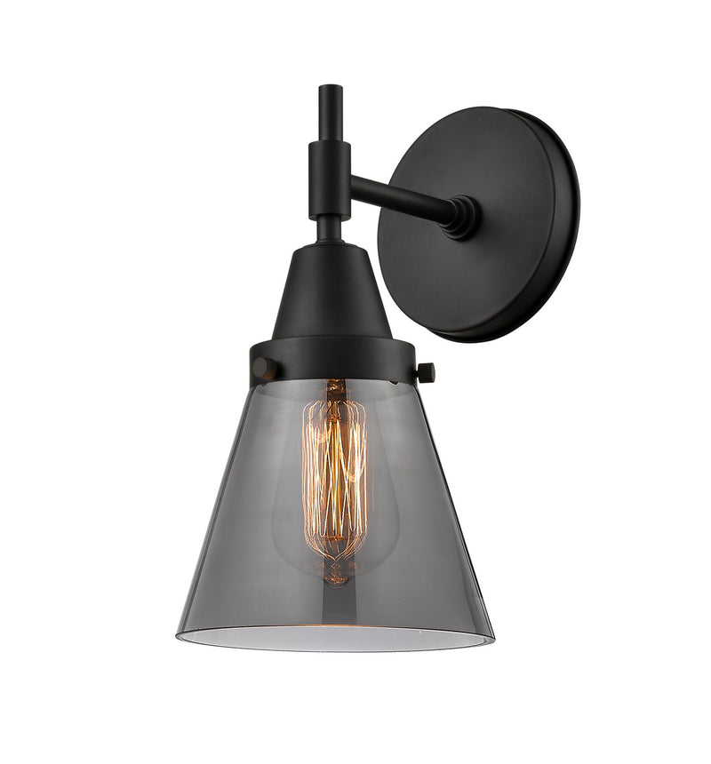 Innovations 447-1W-BK-G63-LED LED Wall Sconce, Matte Black