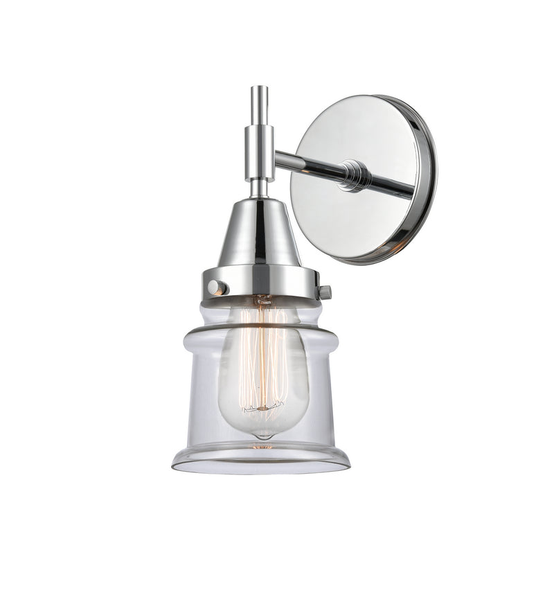 Innovations 447-1W-PC-G182S One Light Wall Sconce, Polished Chrome