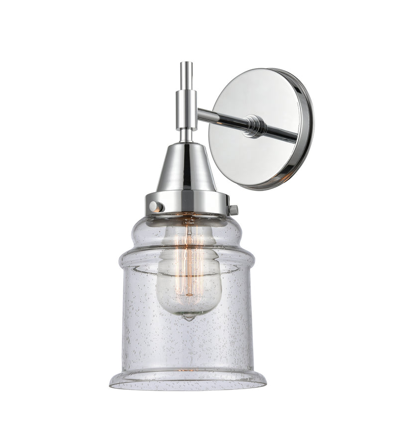 Innovations 447-1W-PC-G184 One Light Wall Sconce, Polished Chrome