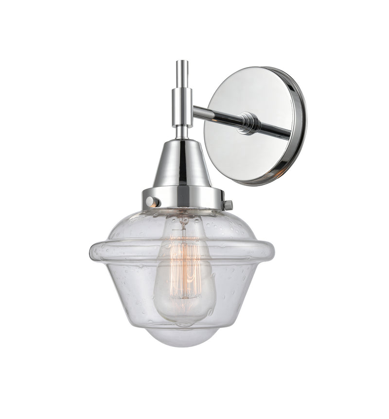 Innovations 447-1W-PC-G534 One Light Wall Sconce, Polished Chrome