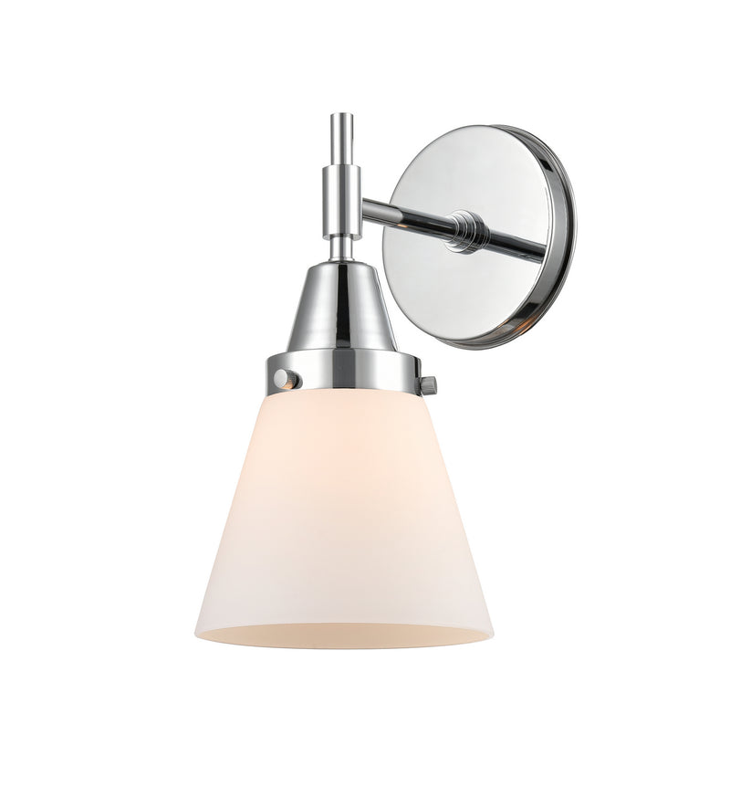 Innovations 447-1W-PC-G61 One Light Wall Sconce, Polished Chrome