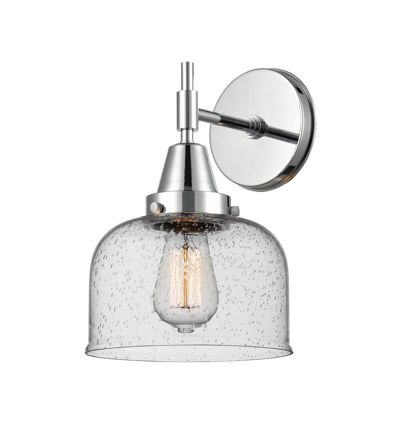 Innovations 447-1W-PC-G74 One Light Wall Sconce, Polished Chrome