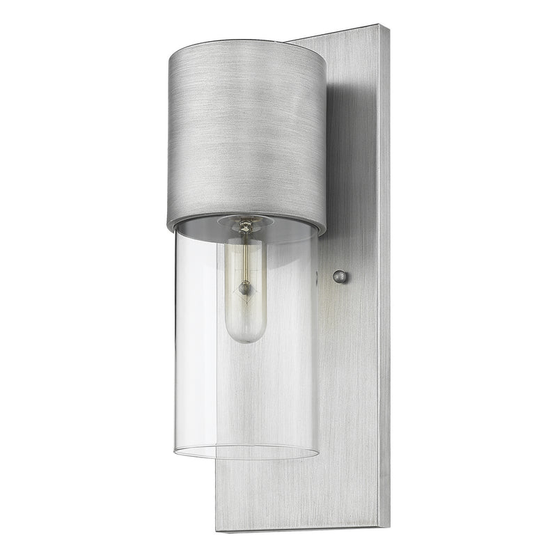 Acclaim Lighting 1511MN/CL One Light Wall Sconce, Matte Nickel