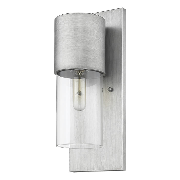 Acclaim Lighting 1511MN/CL One Light Wall Sconce, Matte Nickel