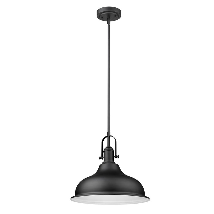 Acclaim Lighting IN21148BK One Light Pendant, Matte Black